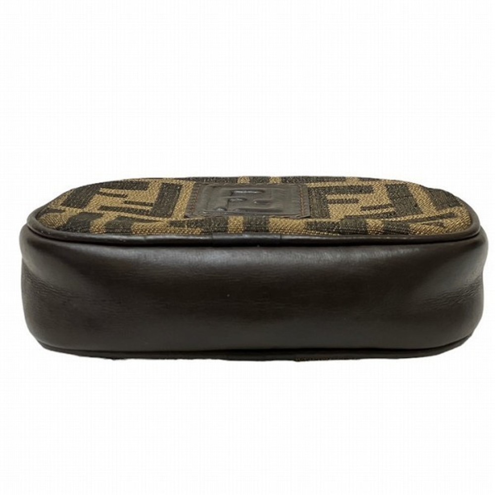 FENDI Zucca Cosmetic Pouch Brand Accessories Ladies Bag - Picture 3 of 9